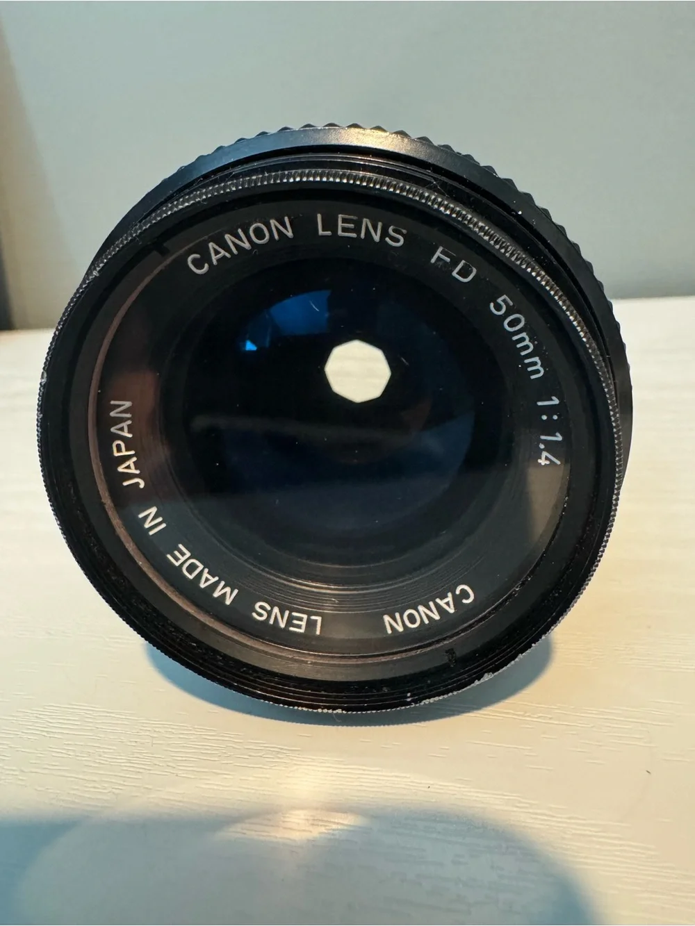Canon 50mm f/1.4 FD Prime Lens - Black